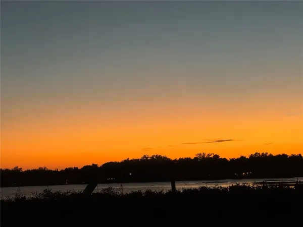 a view of sunset