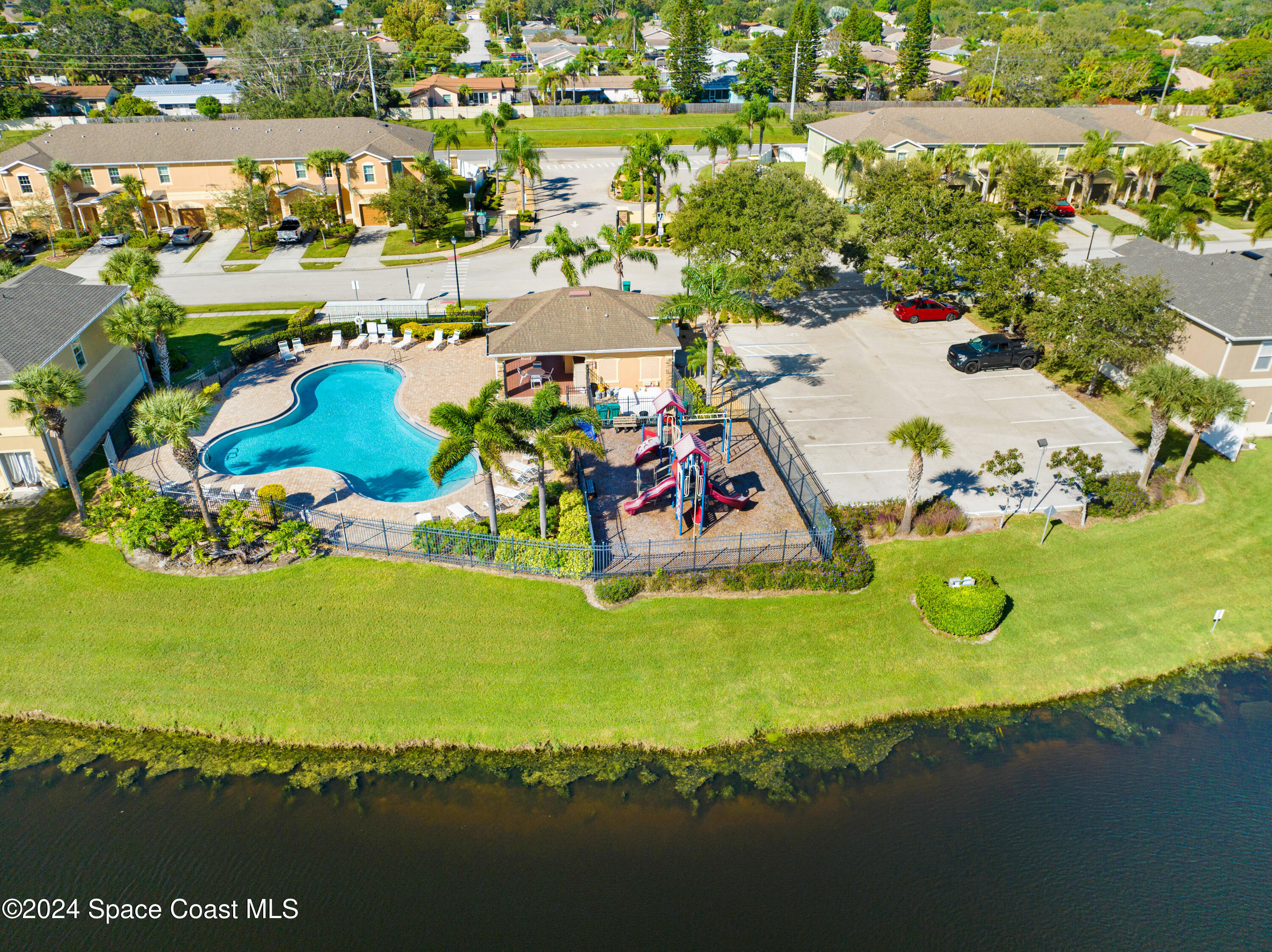 2785 Reston Street, Unit 103 Melbourne, FL 32935 - Photo 13 of 44 aerial view of a city
