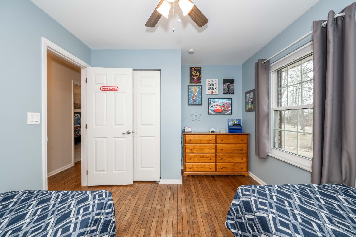 11624 Edgewood Road Harrison, OH 45030 - Photo 32 of 54 Bed room 2 with ceiling fan.