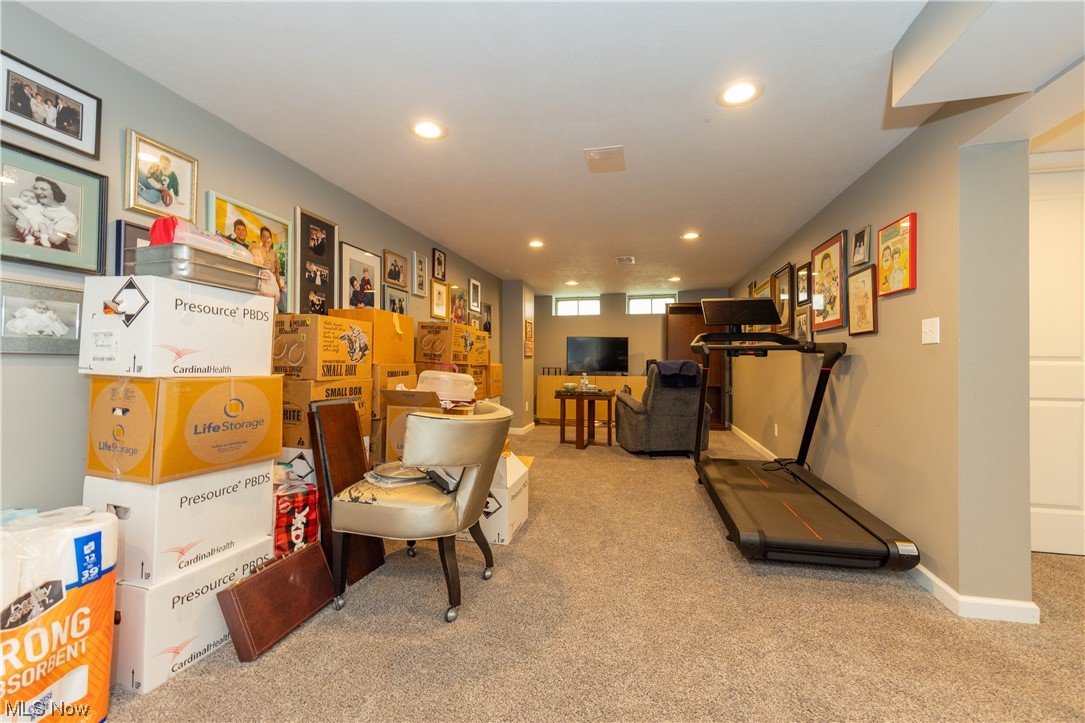 5153 Longton Road Lyndhurst, OH 44124 - Photo 19 of 30 Lower level family room