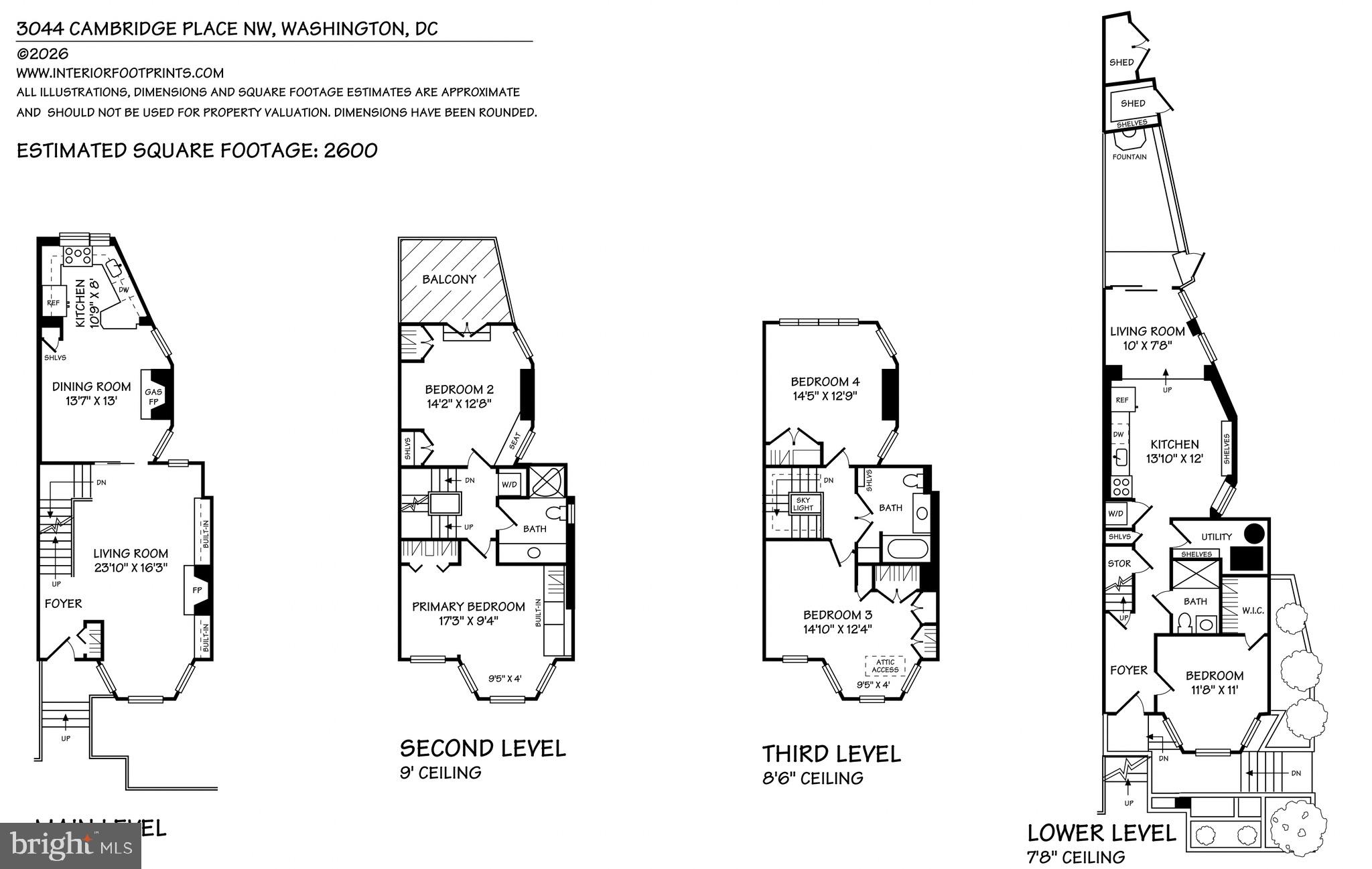 3044 Cambridge Place Northwest Washington, DC 20007 - Photo 22 of 22