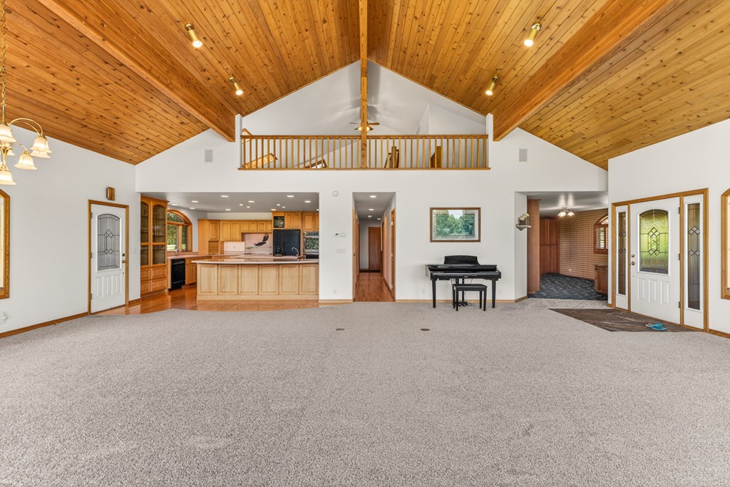1999 Vardon Road New Meadows, ID 83654 - Photo 7 of 46 Living room View Loft and Kitchen