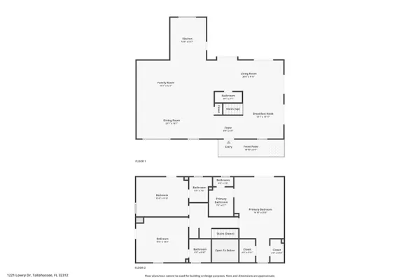 $489,900 | 1221 Lowry Drive, Tallahassee, FL 32312