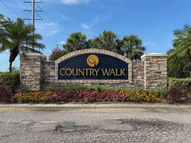 a view of a sign board