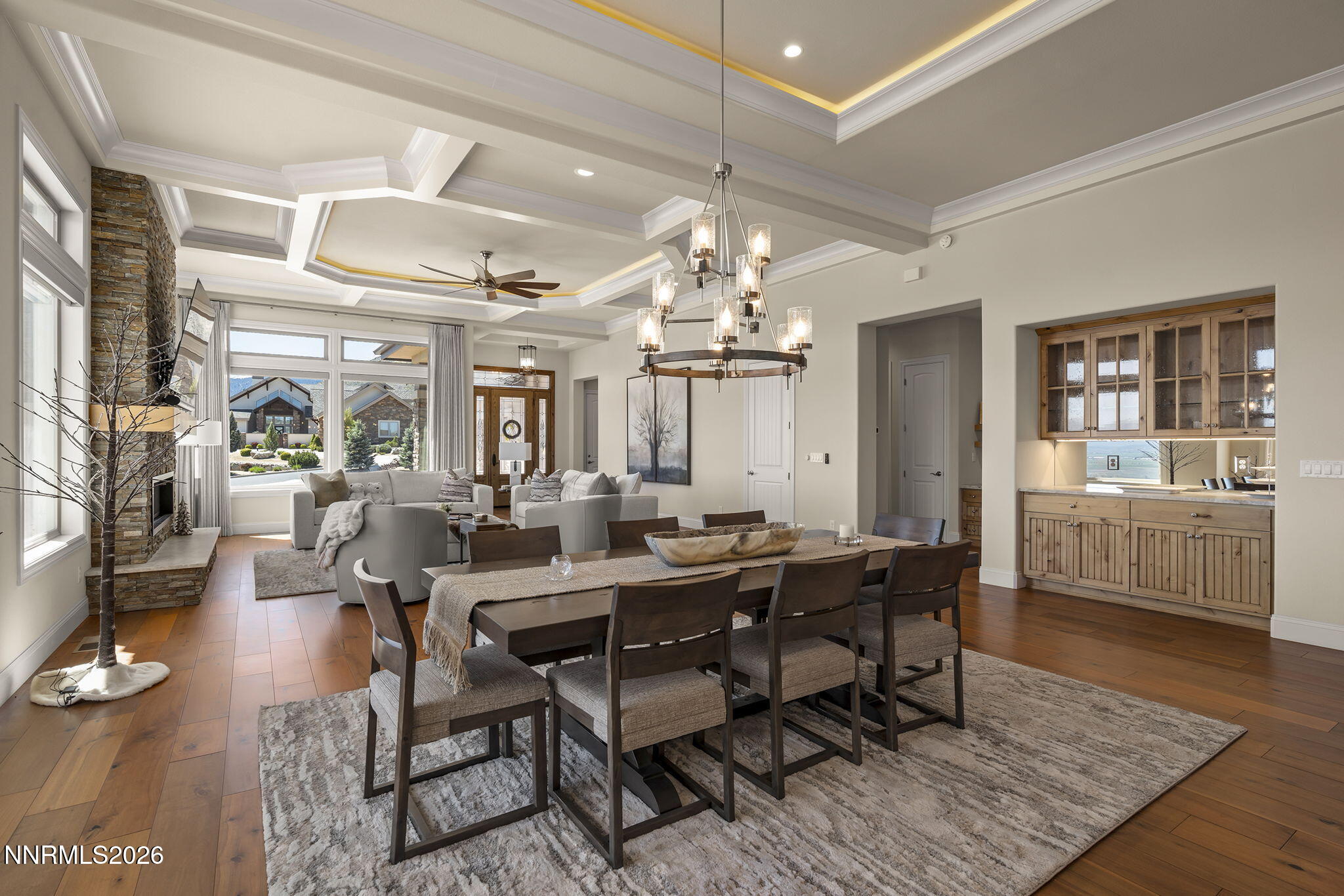 342 James Canyon Loop Genoa, NV 89411 - Photo 12 of 51 a view of a dining room with furniture