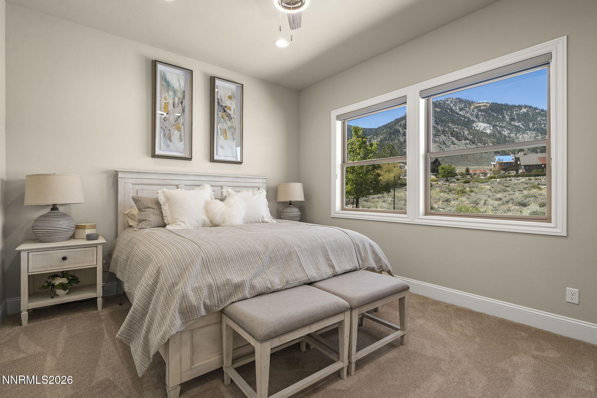 342 James Canyon Loop Genoa, NV 89411 - Photo 26 of 51 a bedroom with a bed and a window