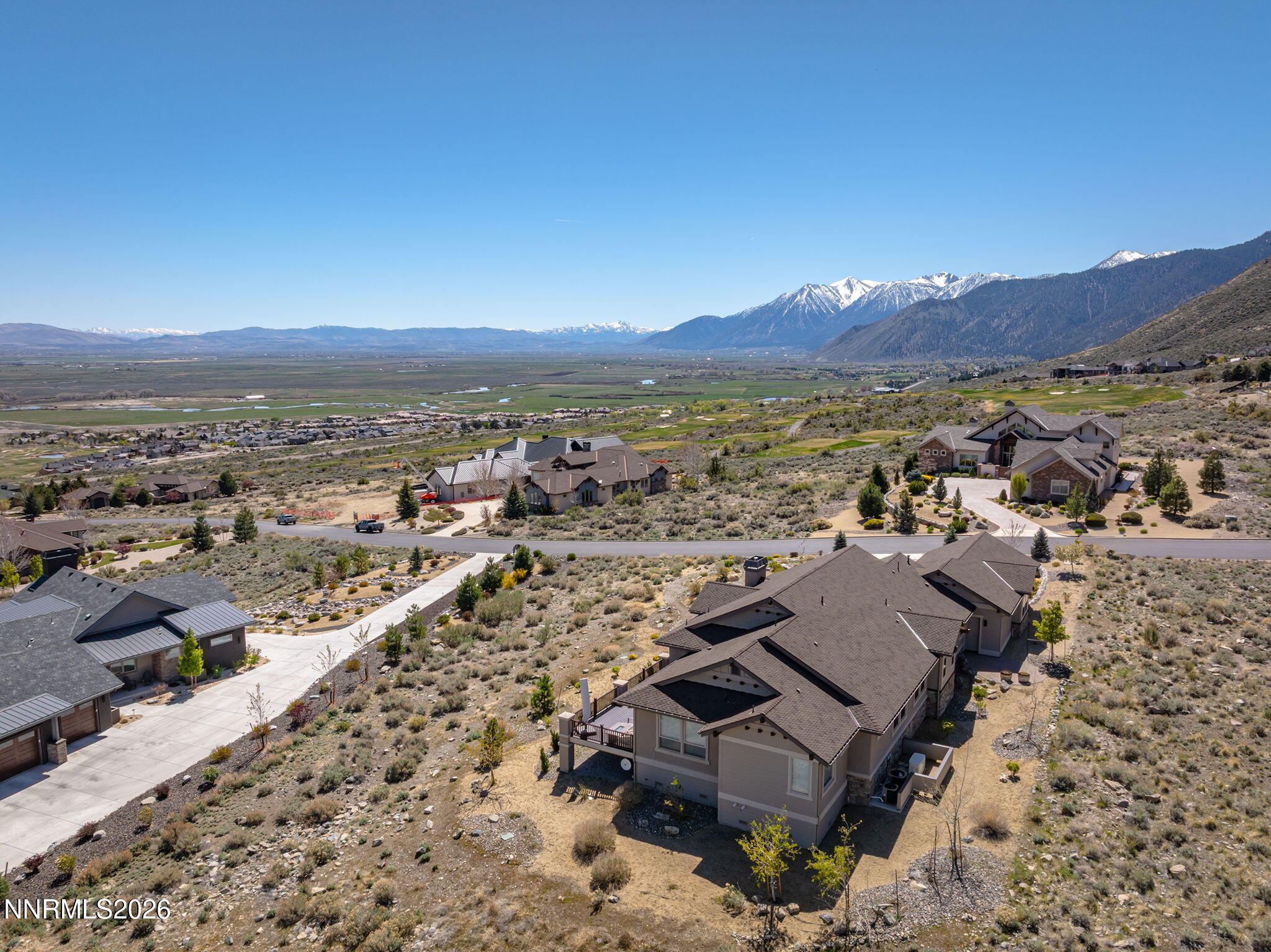 342 James Canyon Loop Genoa, NV 89411 - Photo 5 of 51 an aerial view of residential house with outdoor space