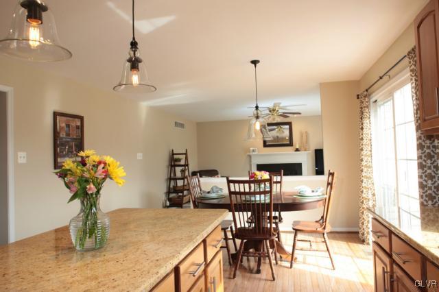 2721 Lapp Road Allentown, PA 18104 - Photo 6 of 21 a view of a dining room with furniture window and wooden floor