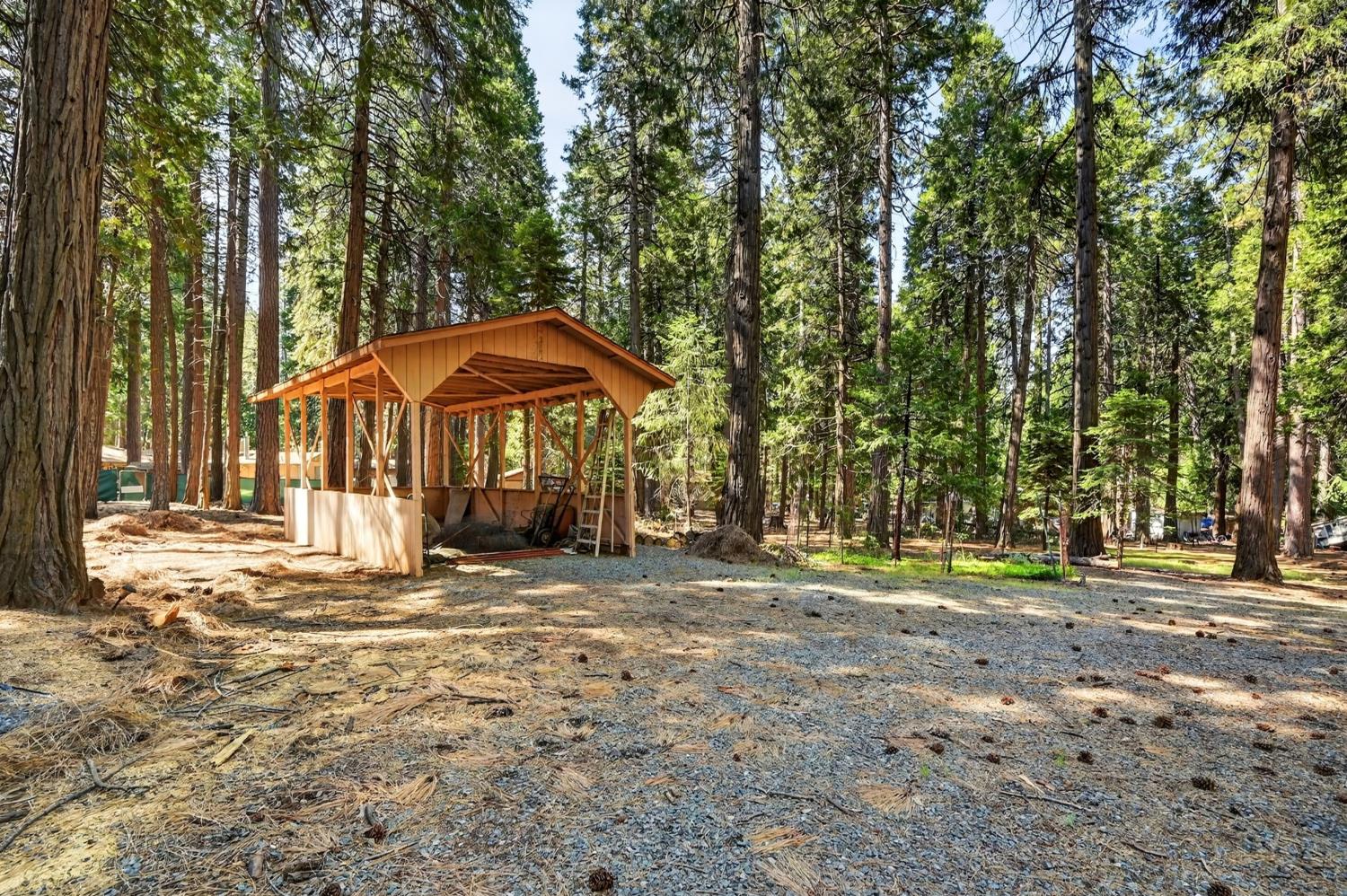 20191 Kit Court Volcano, CA 95689 - Photo 50 of 54 a backyard of a house with barbeque oven