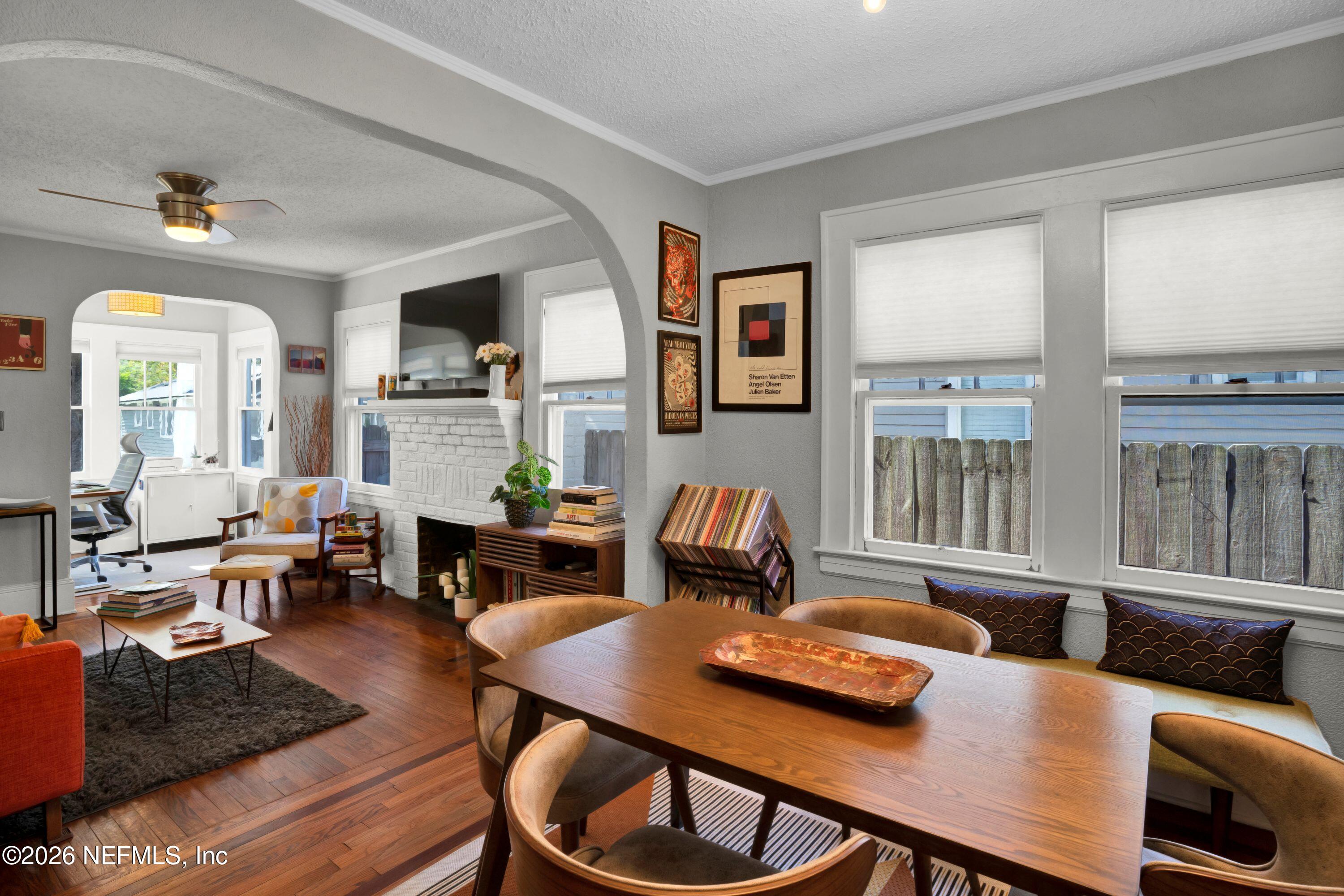 1273 Dancy Street Jacksonville, FL 32205 - Photo 12 of 30 a living room with furniture and a large window