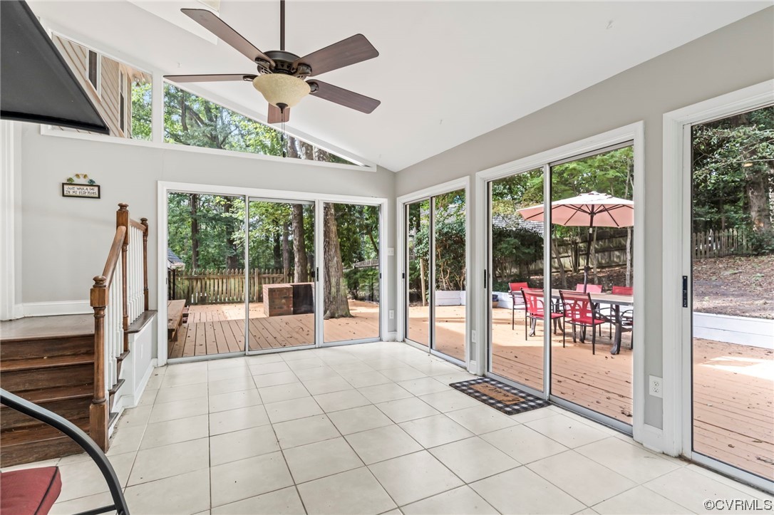 2320 Dorking Road North Chesterfield, VA 23236 - Photo 14 of 42 a view of an entryway with a floor to ceiling window