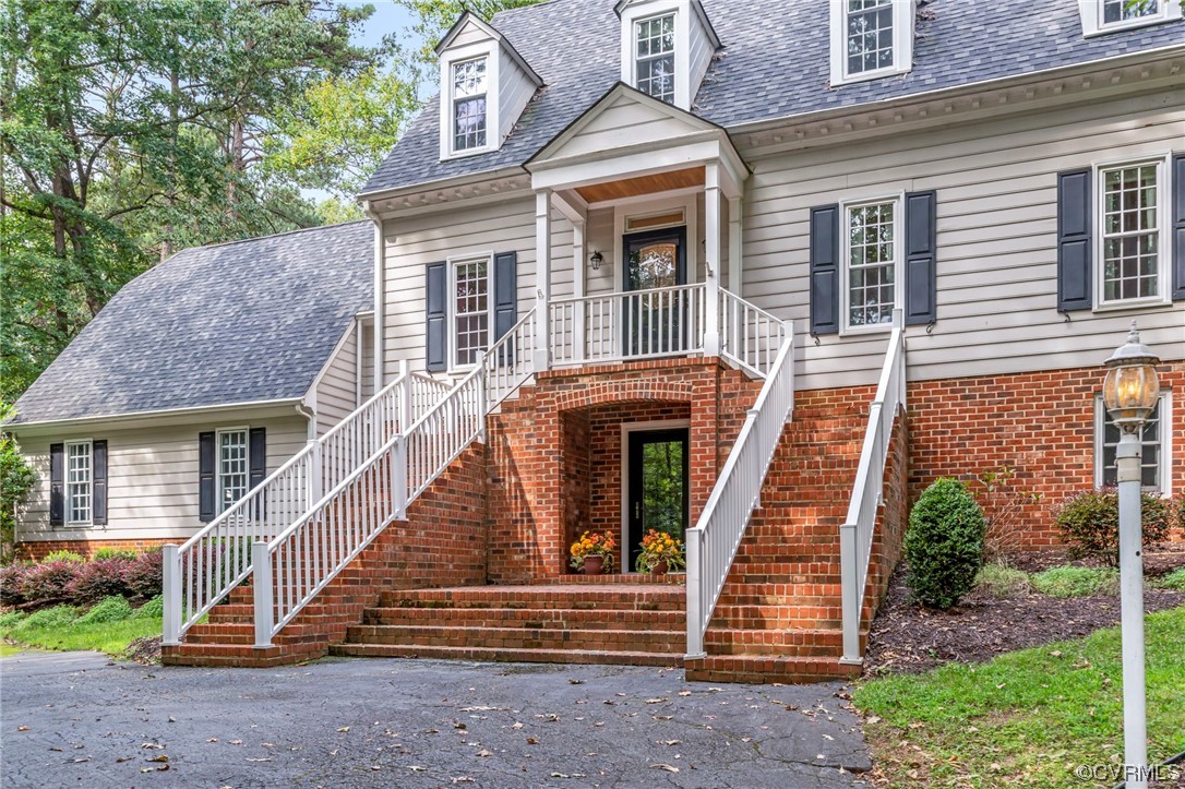 2320 Dorking Road North Chesterfield, VA 23236 - Photo 2 of 42 a front view of a house with a yard