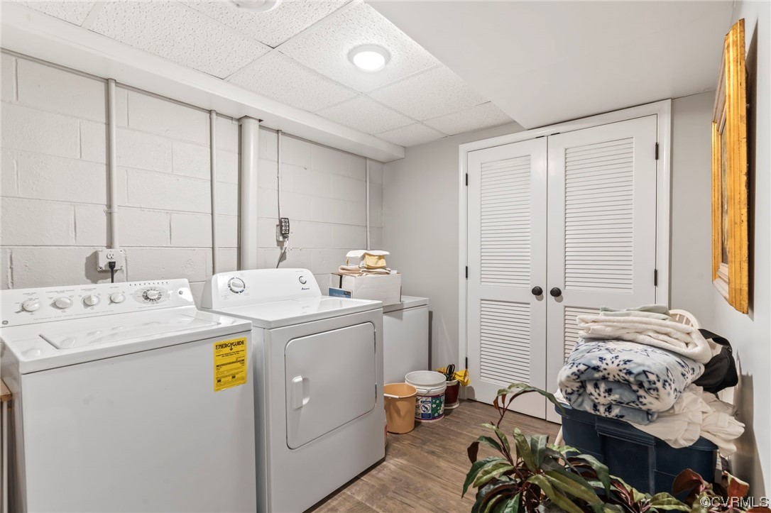 2320 Dorking Road North Chesterfield, VA 23236 - Photo 34 of 42 a view of utility room with washer and dryer