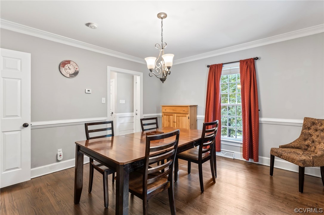 2320 Dorking Road North Chesterfield, VA 23236 - Photo 5 of 42 a view of a dining room with furniture window and wooden floor