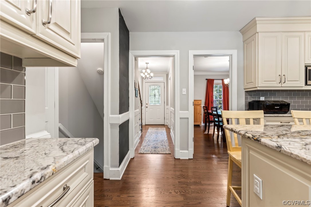 2320 Dorking Road North Chesterfield, VA 23236 - Photo 8 of 42 a view of a kitchen cabinets and wooden floor