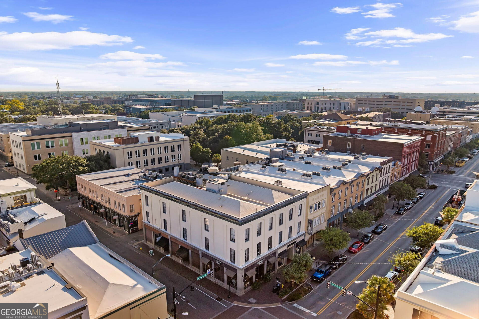 105 Whitaker Street, Unit 302 Savannah, GA 31401 - Photo 25 of 39 a view of a city with tall buildings