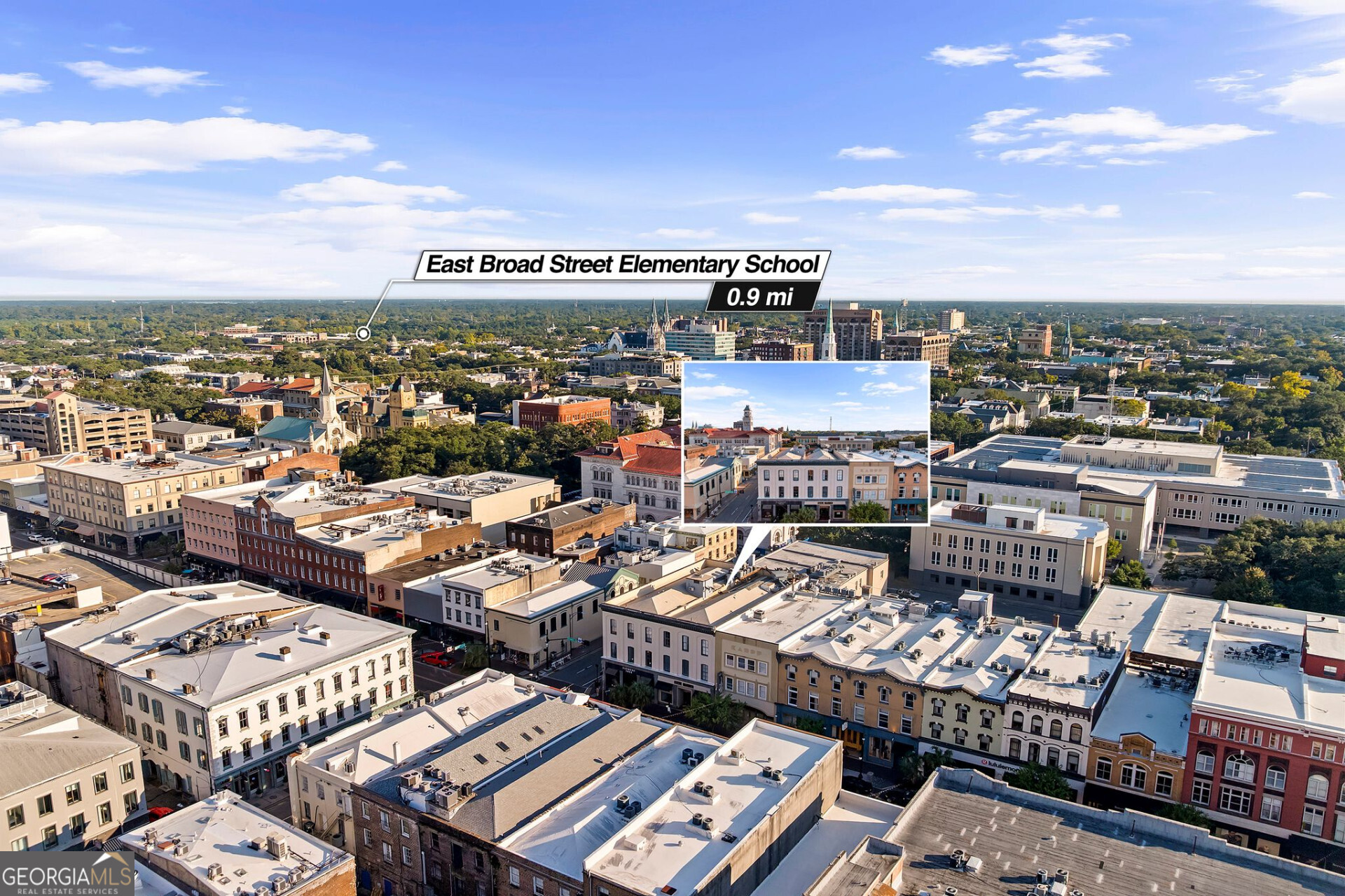 105 Whitaker Street, Unit 302 Savannah, GA 31401 - Photo 39 of 39 an aerial view of a city