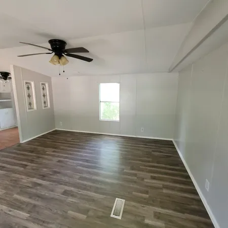 wooden floor in an empty room