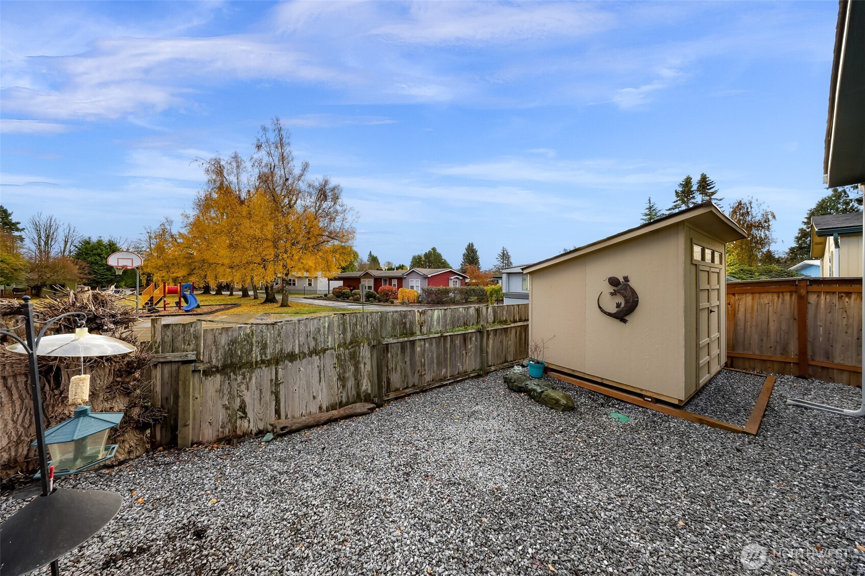 2392 Douglas Road, Unit 57 Ferndale, WA 98248 - Photo 22 of 26 a view of a backyard