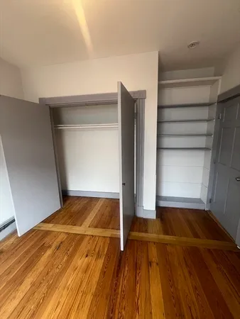a view of wooden floor in a room