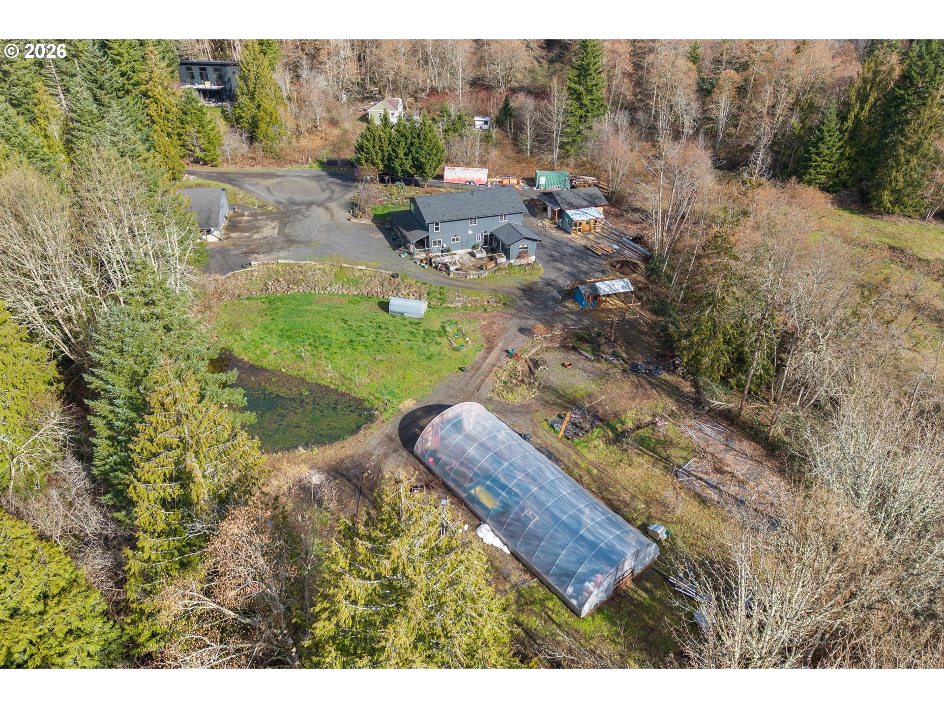 92 Rancho Del Oro Road Stevenson, WA 98648 - Photo 2 of 45 a view of yard