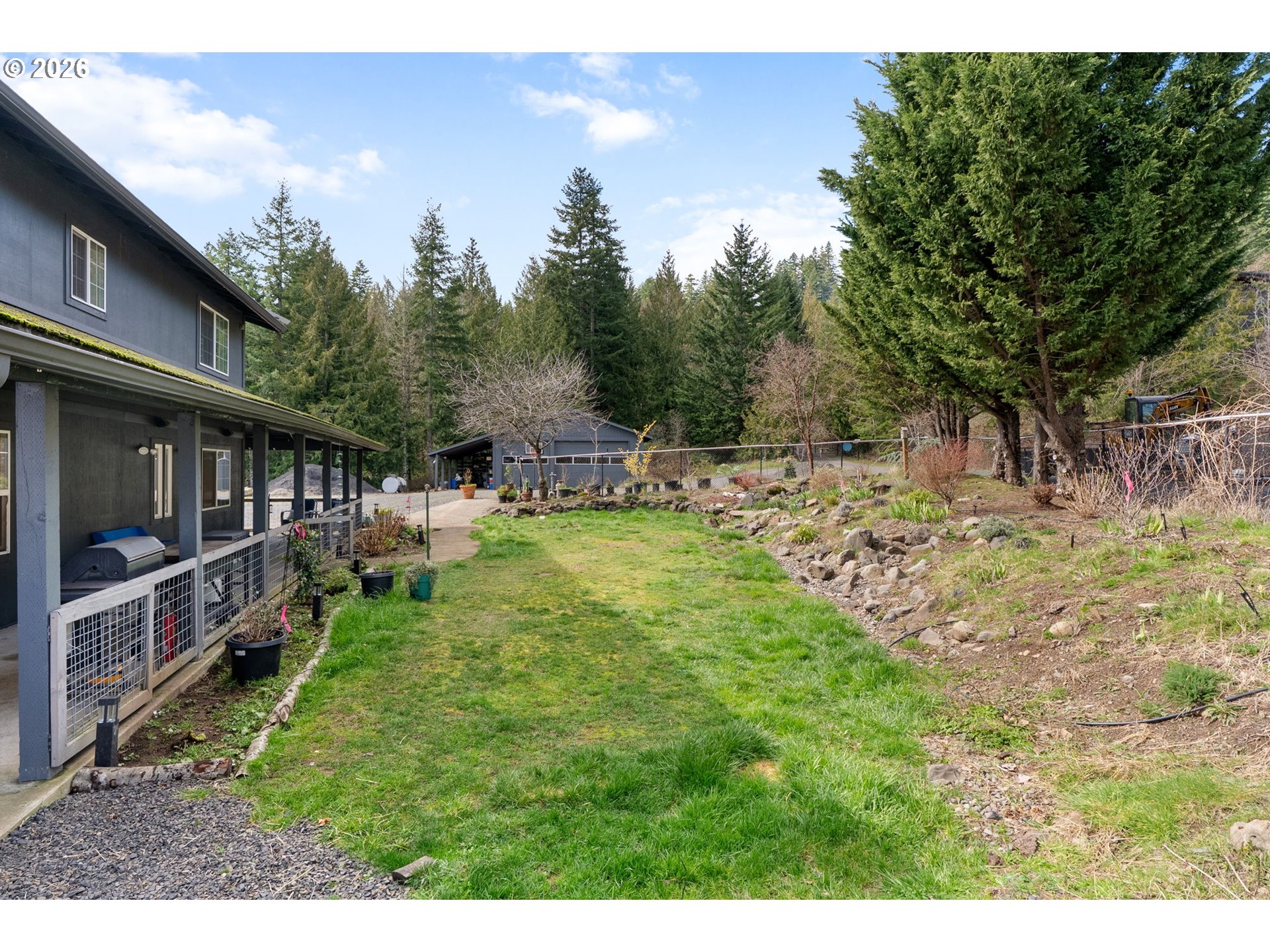 92 Rancho Del Oro Road Stevenson, WA 98648 - Photo 36 of 45 a view of backyard with green space