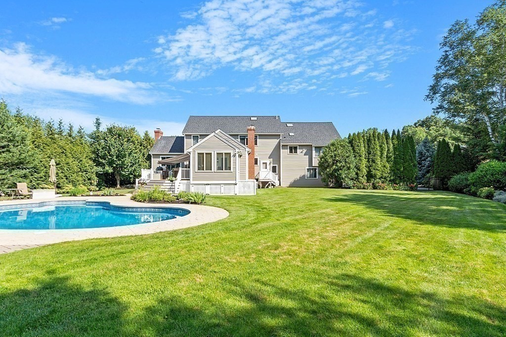 7 Powers Road Andover, MA 01810 - Photo 5 of 42 a view of outdoor space yard and swimming pool