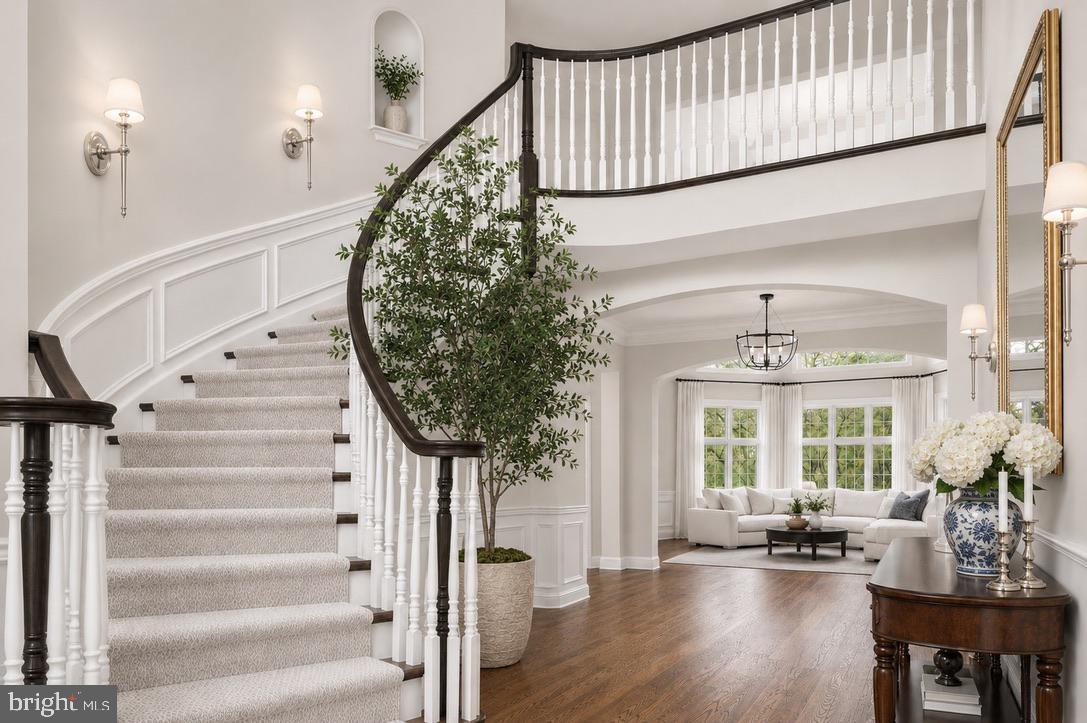 203 Wecks Pond Road New Hope, PA 18938 - Photo 12 of 68 AI rendering of foyer