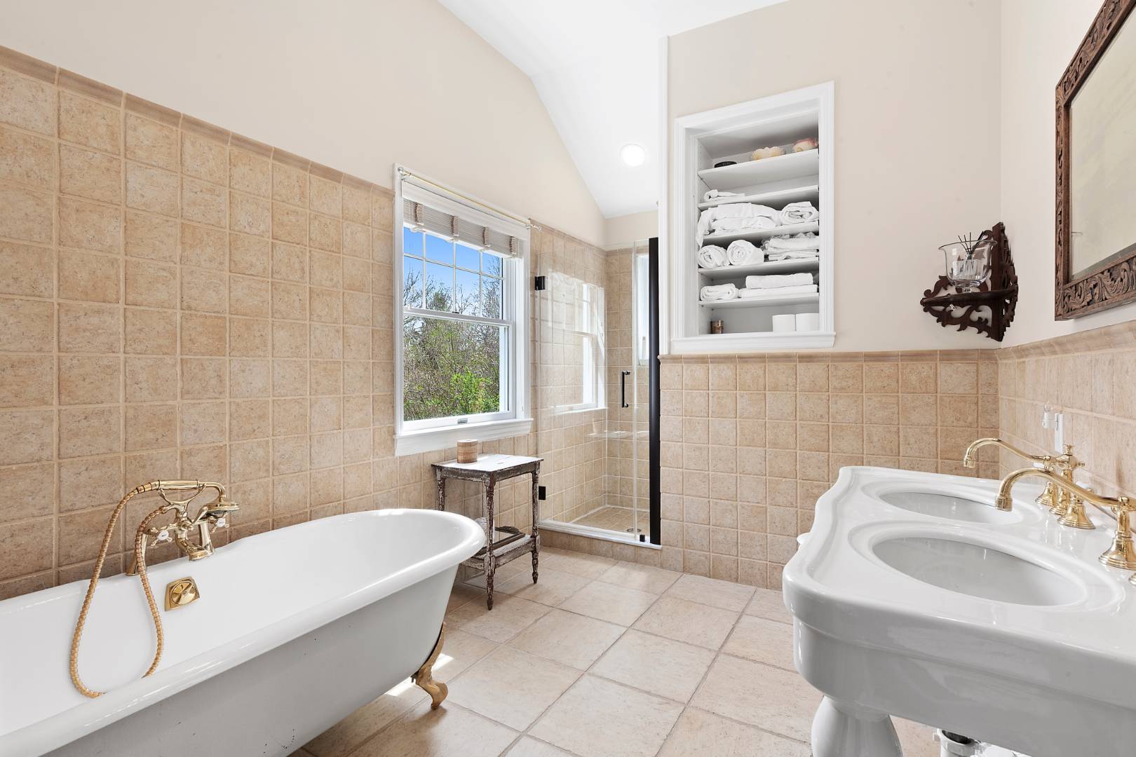 Undisclosed Address Bridgehampton, NY 11932 - Photo 9 of 17 a bathroom with a sink and a bathtub