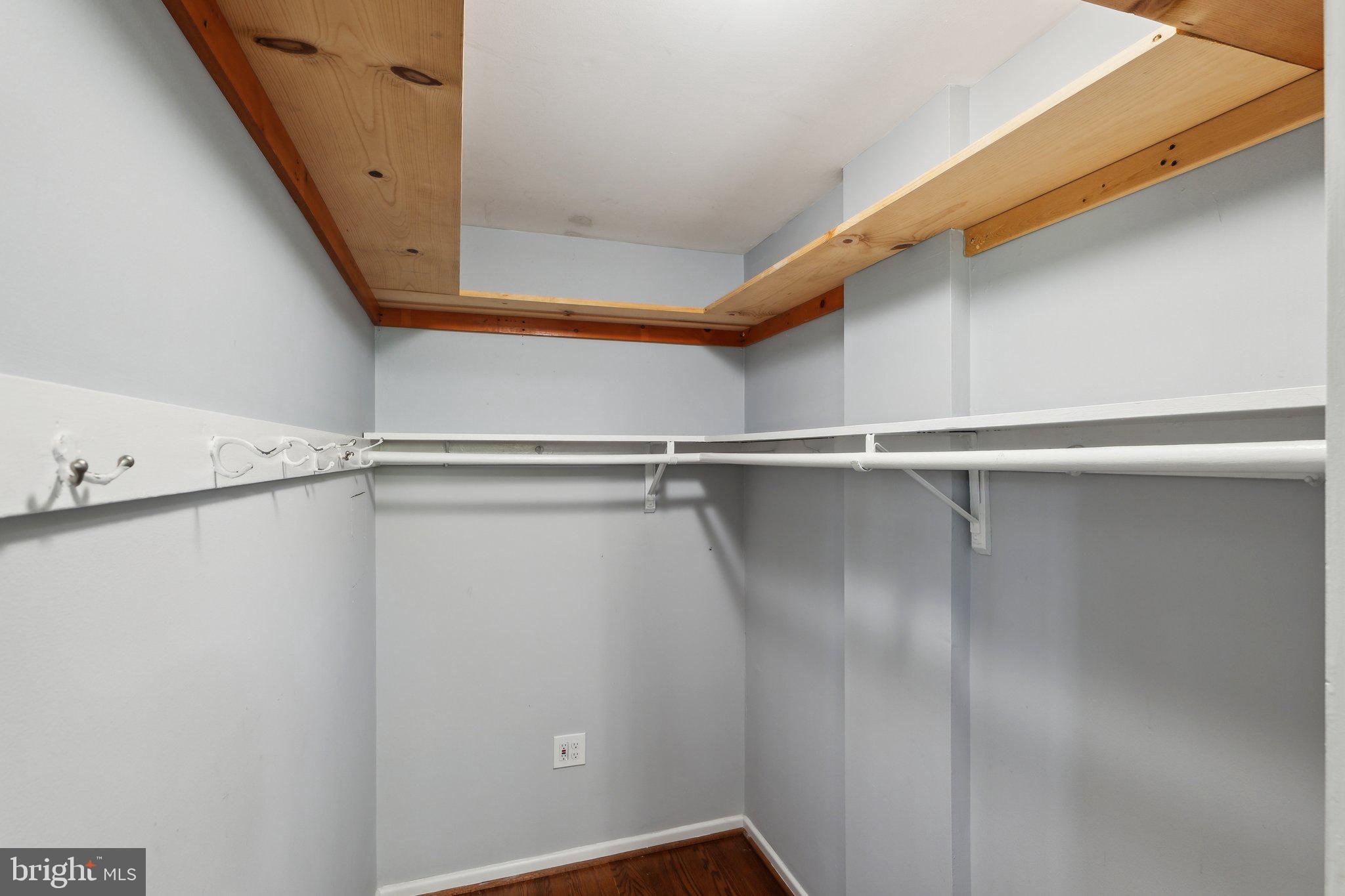 9425 Weaver Street Silver Spring, MD 20901 - Photo 13 of 40 Primary Walk-In Closet. Nice Space to Upgrade