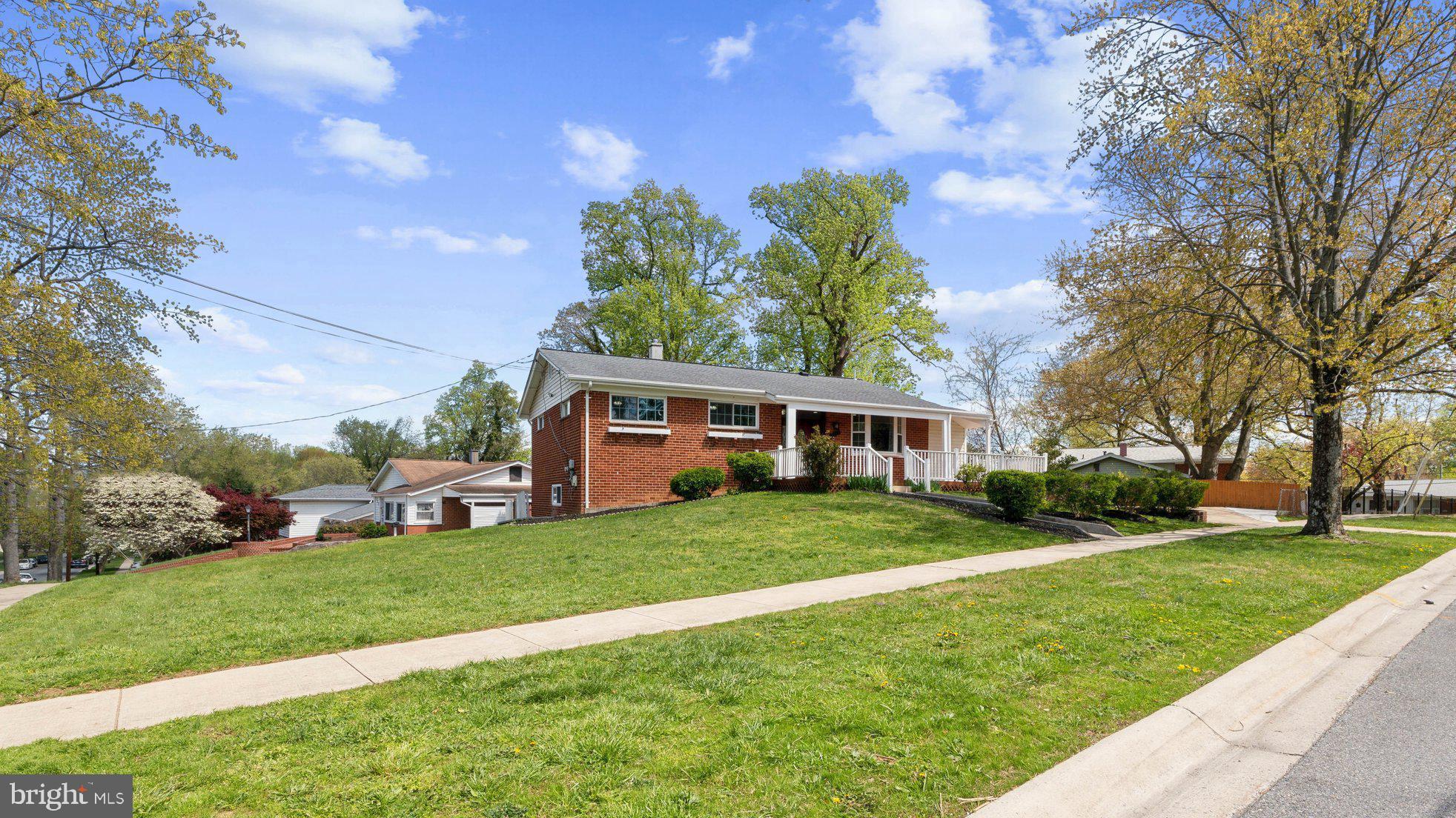 9425 Weaver Street Silver Spring, MD 20901 - Photo 2 of 40 Size & Potential of 1/4 Acre Corner Lot -Fence?