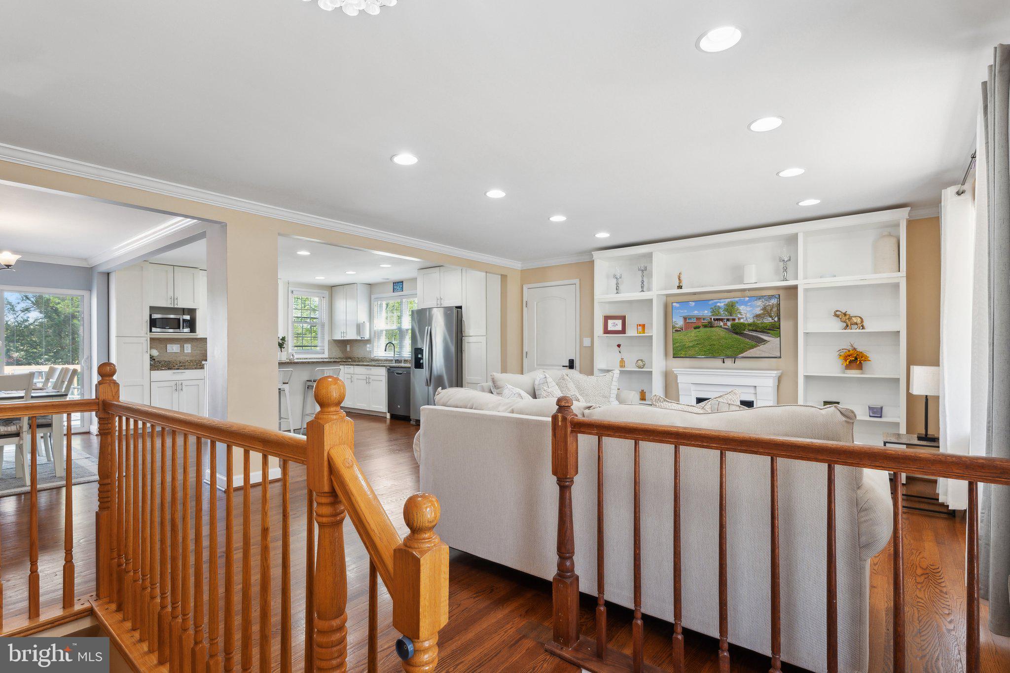 9425 Weaver Street Silver Spring, MD 20901 - Photo 37 of 40 Open Floor Plan View From Entry