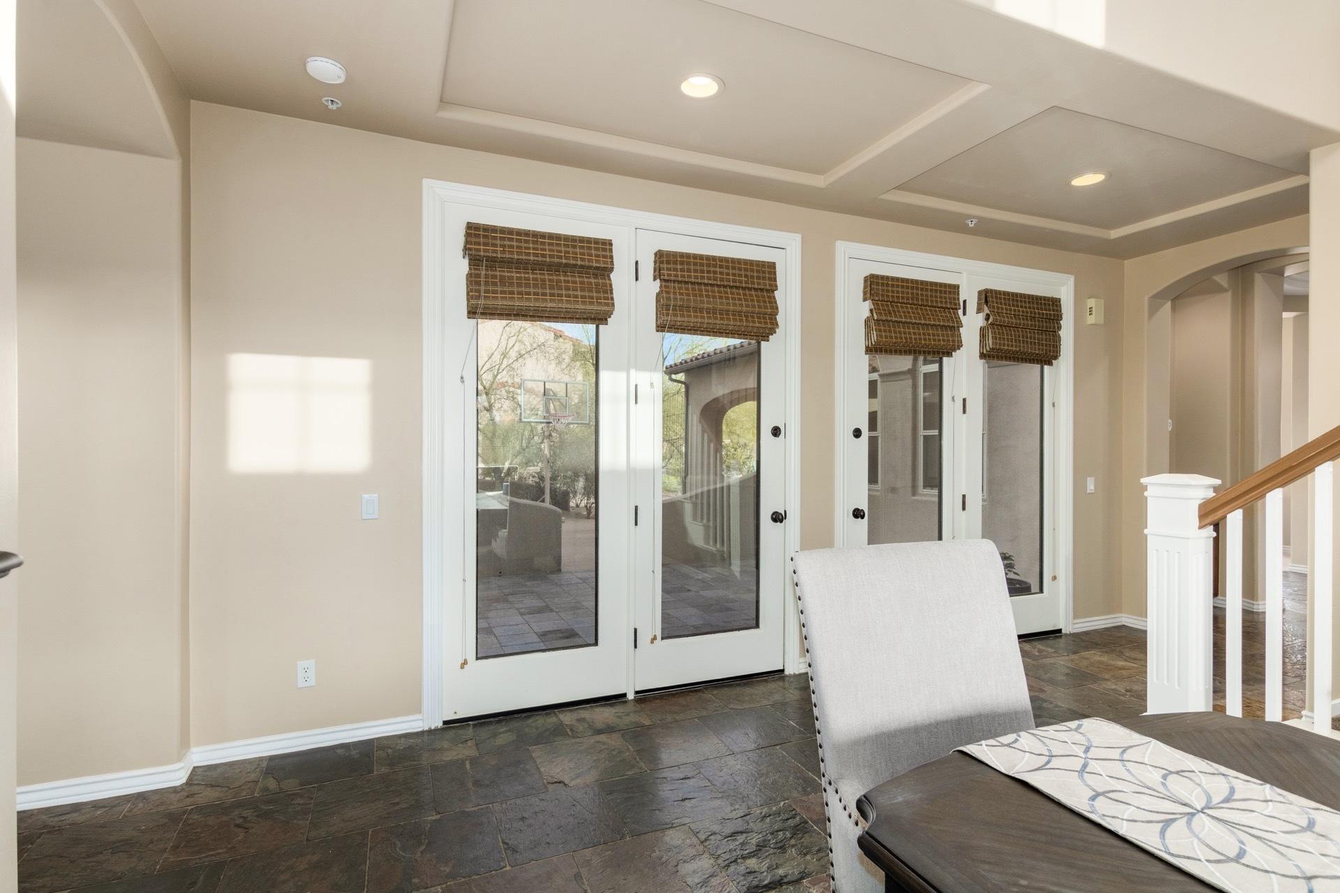 9312 East Mountain Spring Road Scottsdale, AZ 85255 - Photo 12 of 68 Side Patio French Doors