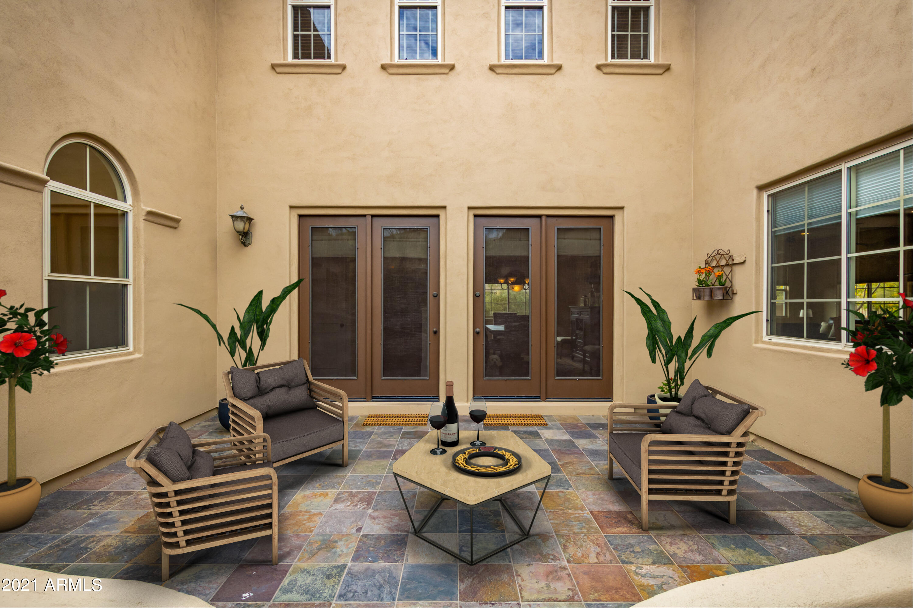 9312 East Mountain Spring Road Scottsdale, AZ 85255 - Photo 13 of 68 Side Patio