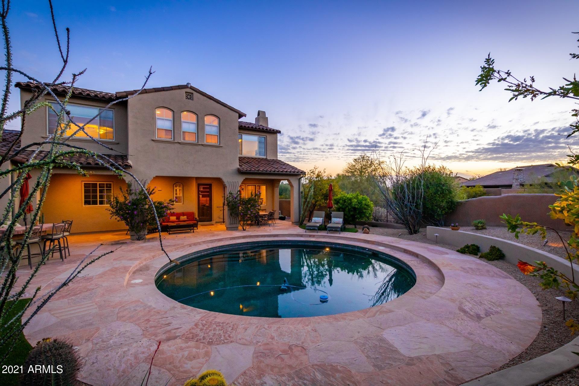 9312 East Mountain Spring Road Scottsdale, AZ 85255 - Photo 46 of 68 Tranquil Pool