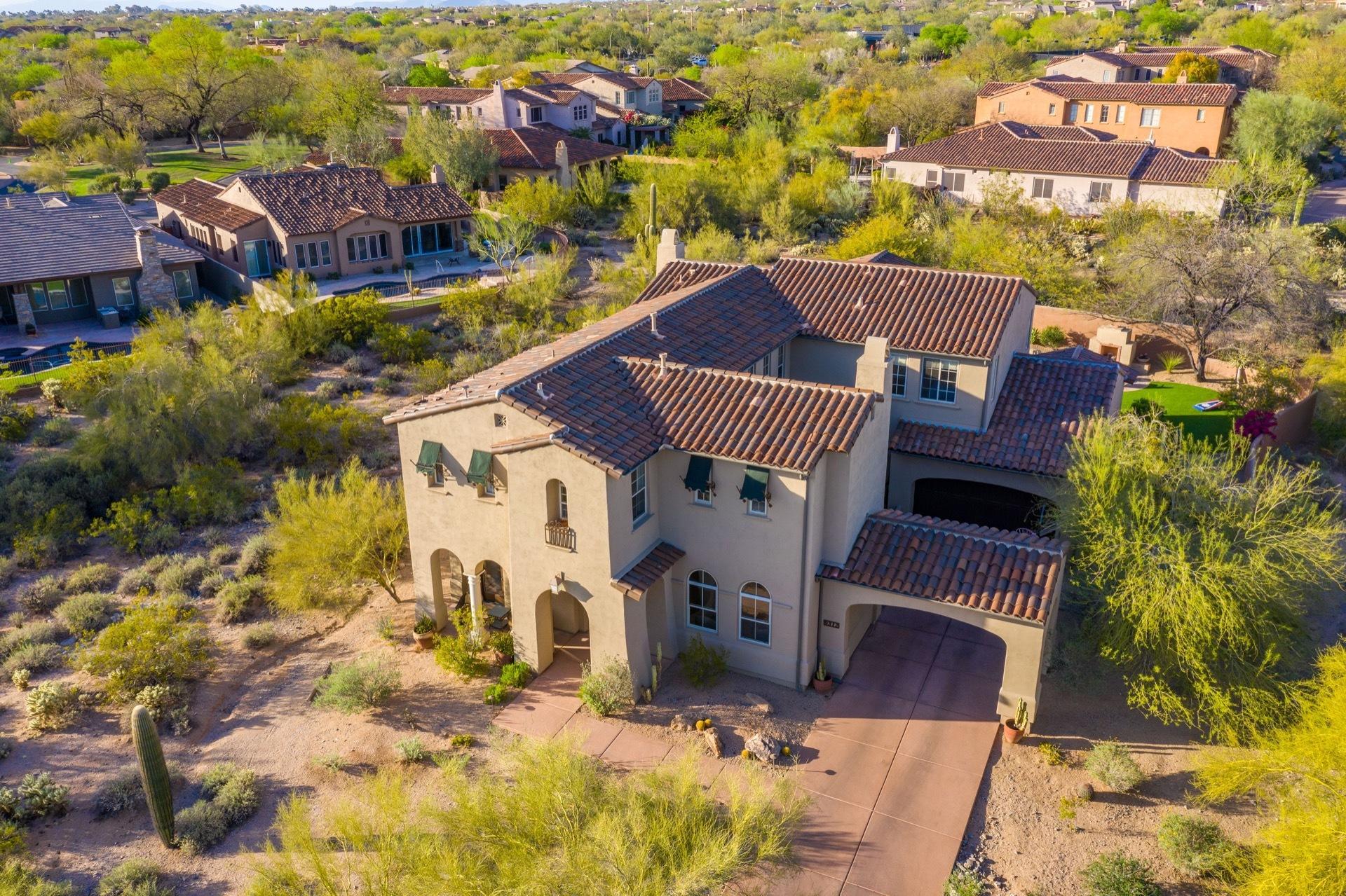 9312 East Mountain Spring Road Scottsdale, AZ 85255 - Photo 53 of 68 Mountain Spring Drone 1