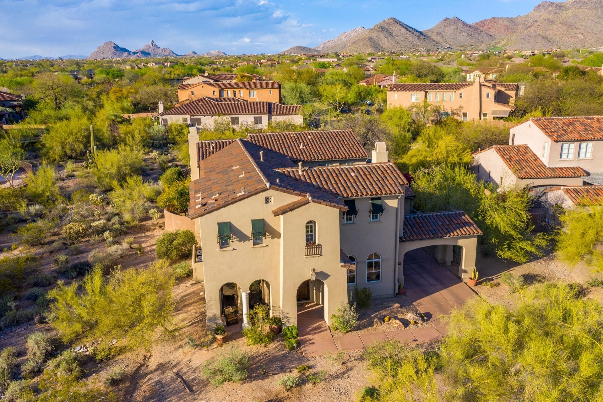 9312 East Mountain Spring Road Scottsdale, AZ 85255 - Photo 54 of 68 Mountain Spring Drone 2