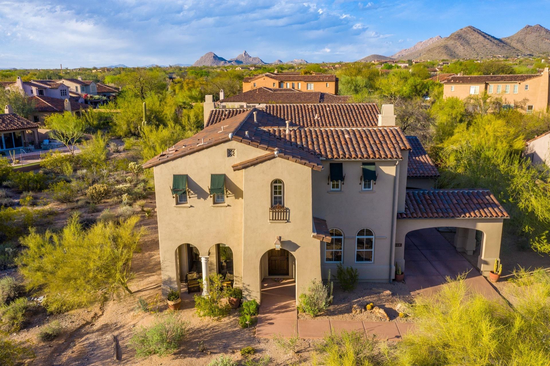 9312 East Mountain Spring Road Scottsdale, AZ 85255 - Photo 55 of 68 Mountain Spring Drone 3