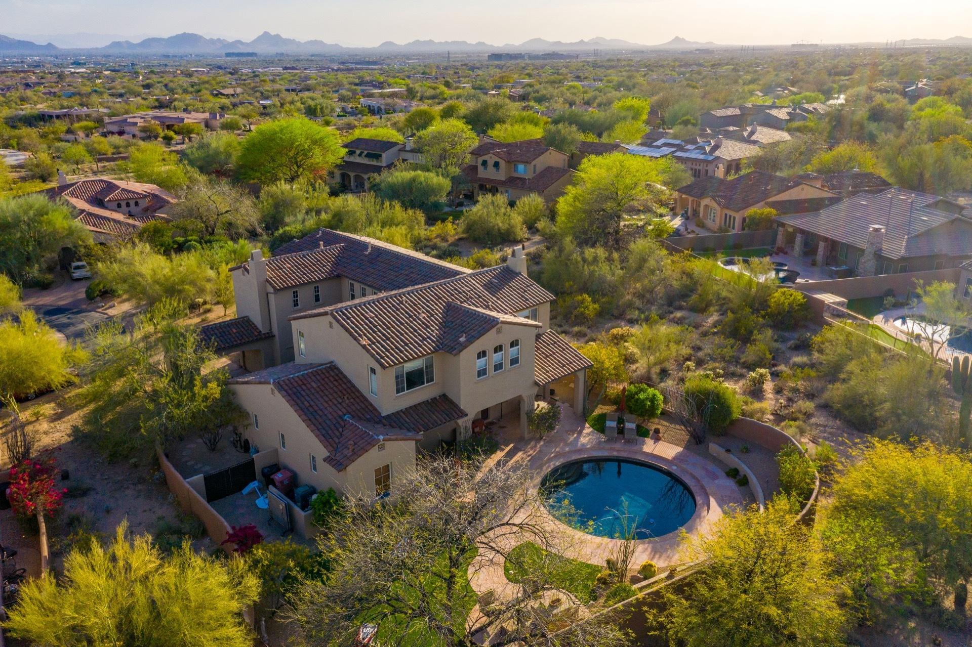 9312 East Mountain Spring Road Scottsdale, AZ 85255 - Photo 60 of 68 Backyard View