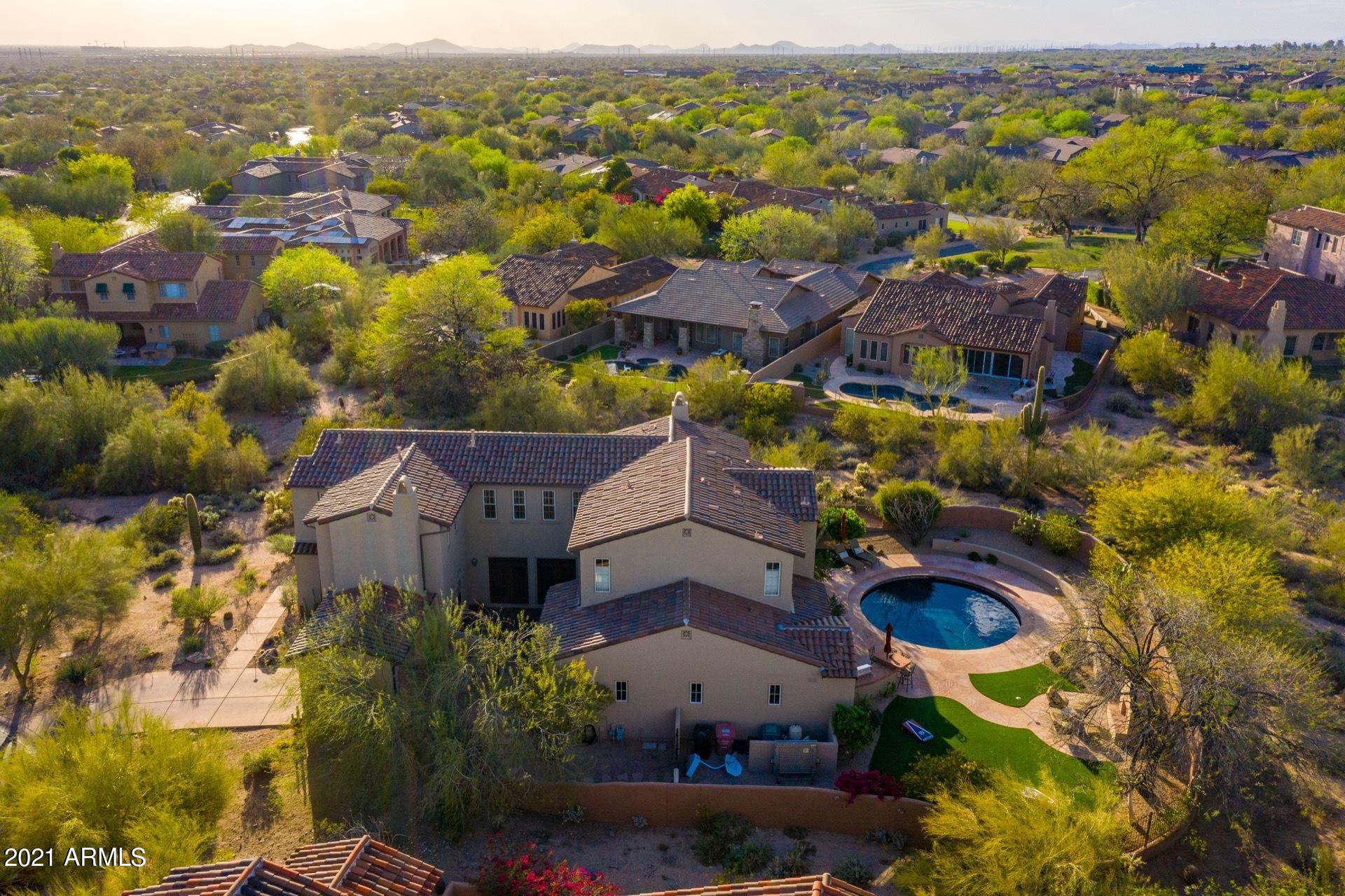 9312 East Mountain Spring Road Scottsdale, AZ 85255 - Photo 61 of 68 0095-Mountain Spring Drone 9