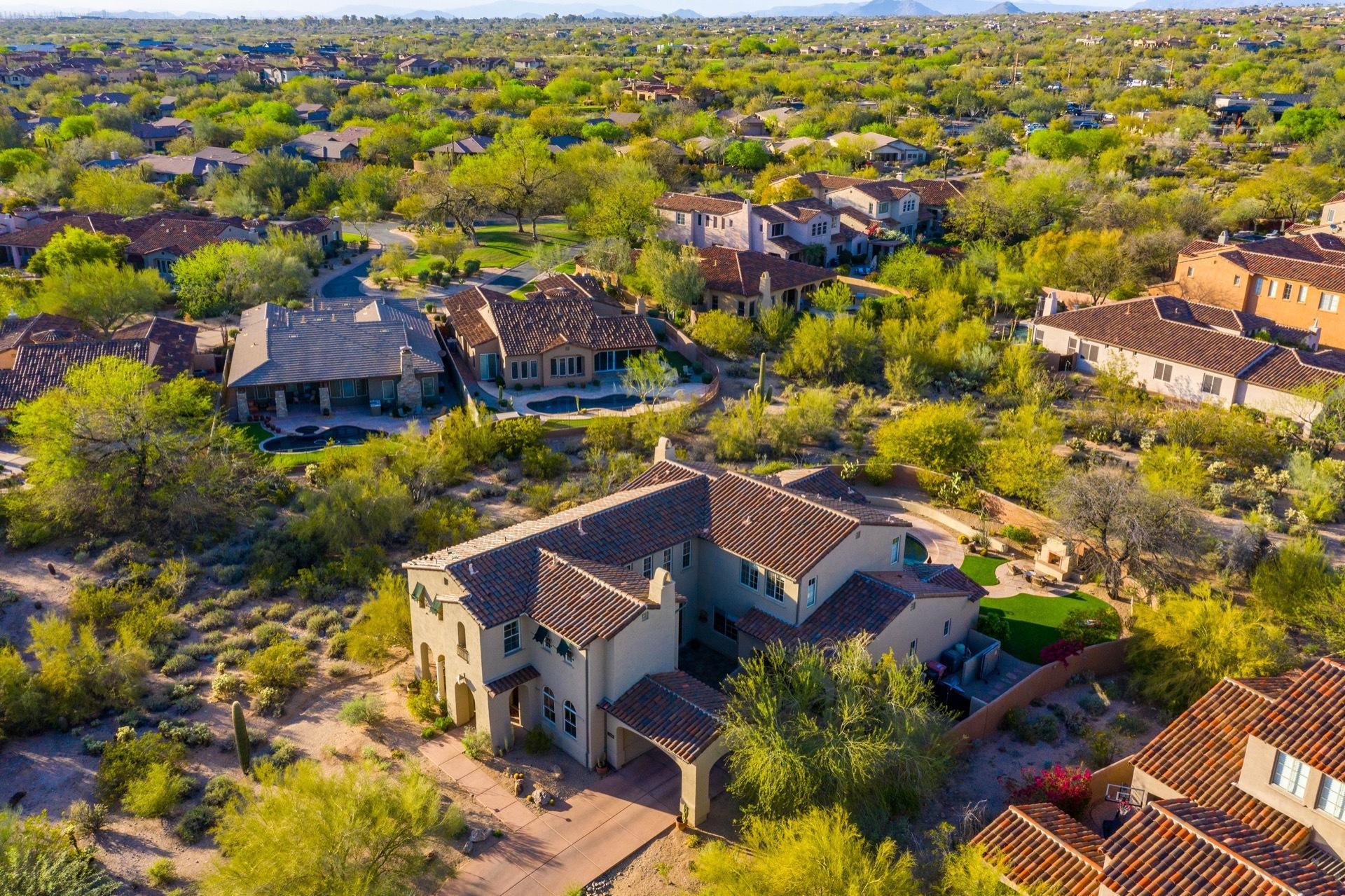 9312 East Mountain Spring Road Scottsdale, AZ 85255 - Photo 62 of 68 0096-Mountain Spring Drone 10