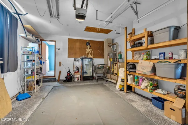 a view of storage in a room