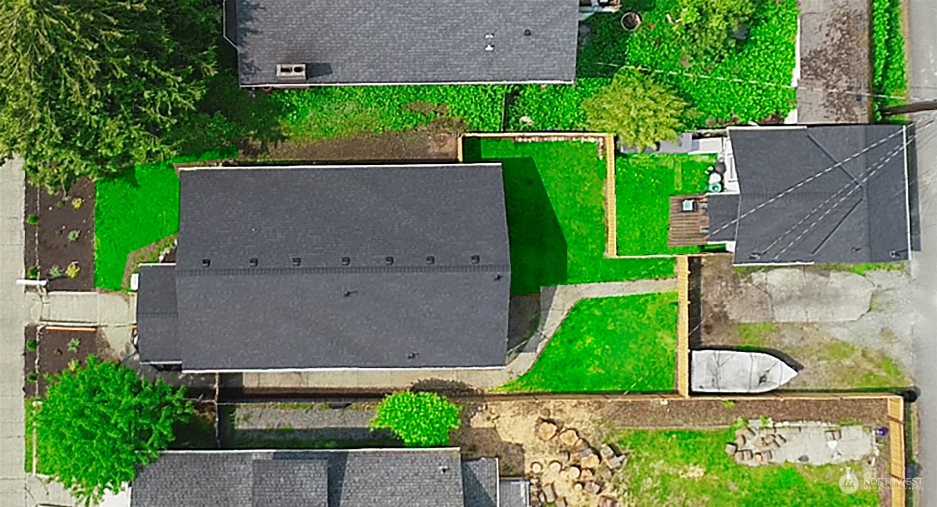 2707 Victor Place Everett, WA 98201 - Photo 2 of 30 an aerial view of house with a yard