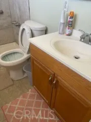 a bathroom with a sink and a toilet