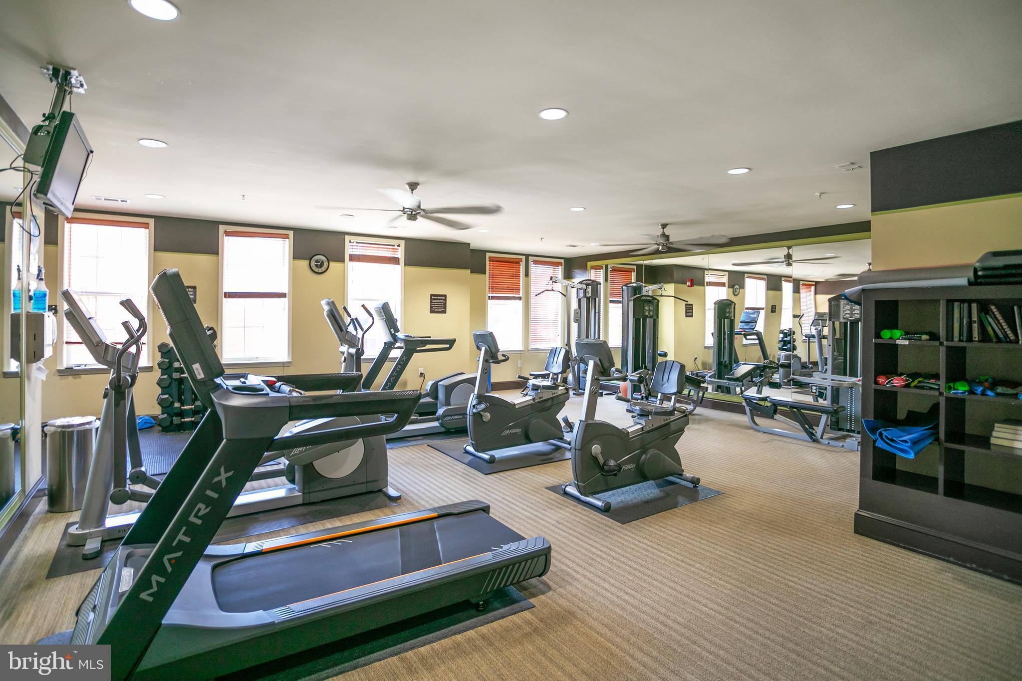 400 Cameron Station Boulevard, Unit 308 Alexandria, VA 22304 - Photo 28 of 46 a view of a room with gym equipment