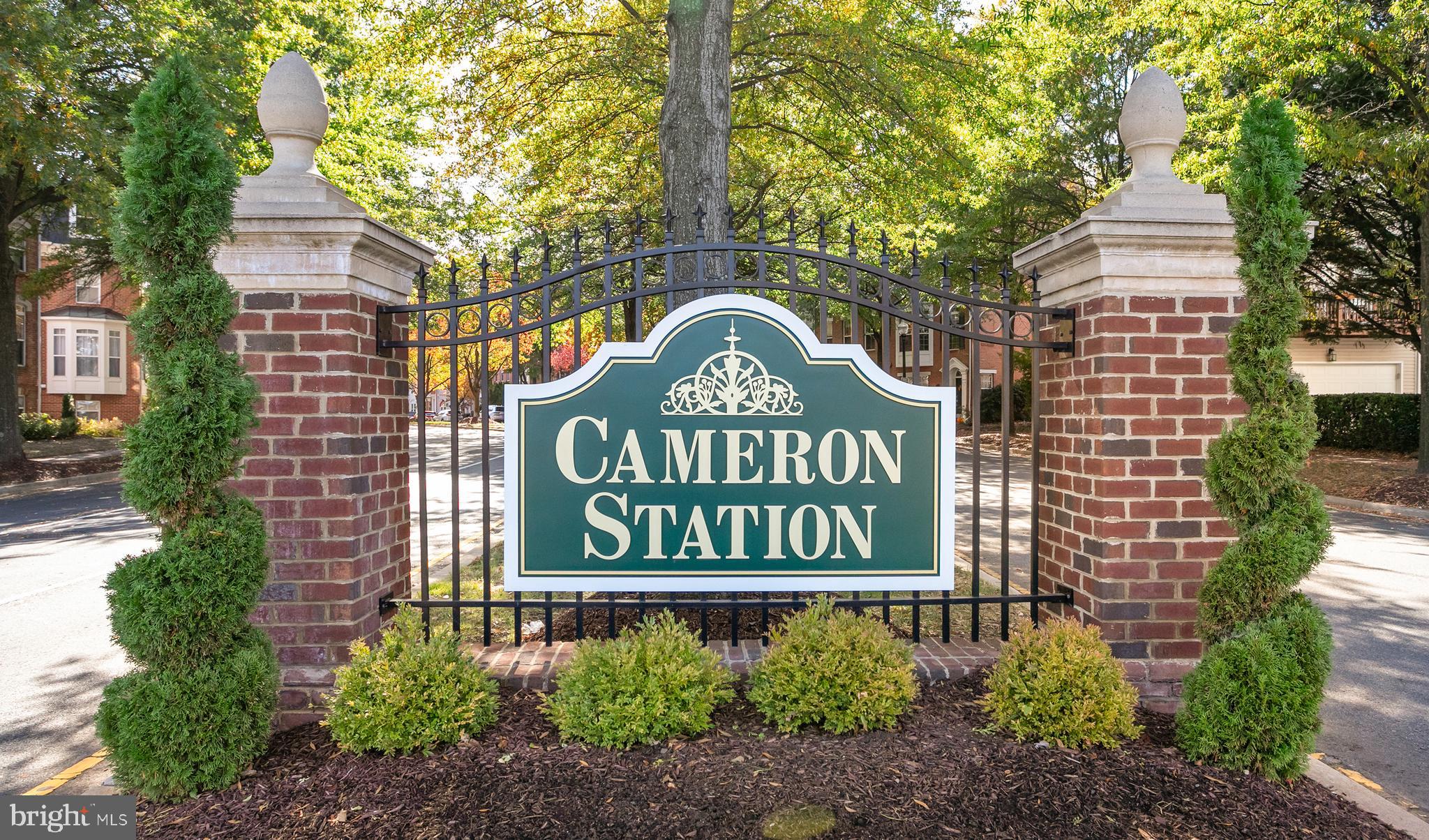 400 Cameron Station Boulevard, Unit 308 Alexandria, VA 22304 - Photo 39 of 46 a sign broad in front of flowers