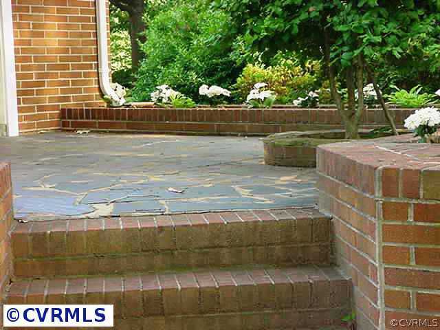 4856 Burnham Road Richmond, VA 23234 - Photo 8 of 10 Other - Raised Slate and Brick Patio