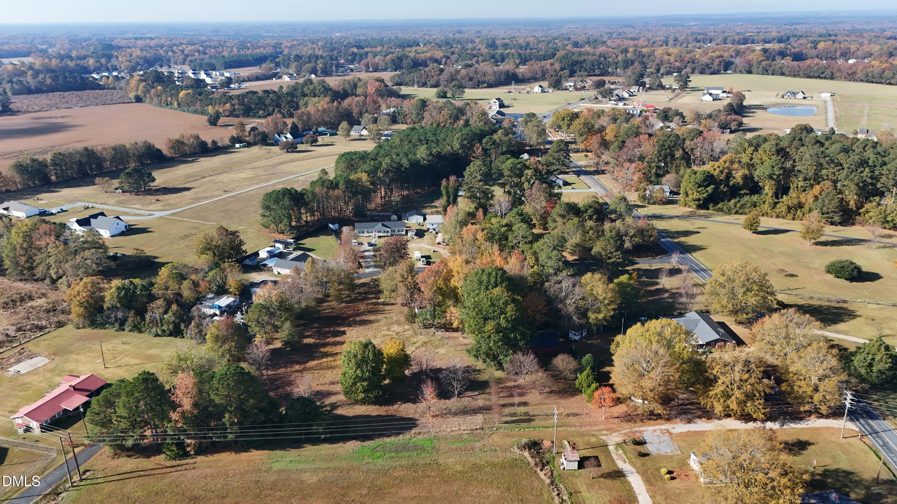 0 Bait Road Dunn, NC 28334 - Photo 32 of 33 an aerial view of residential houses with outdoor space