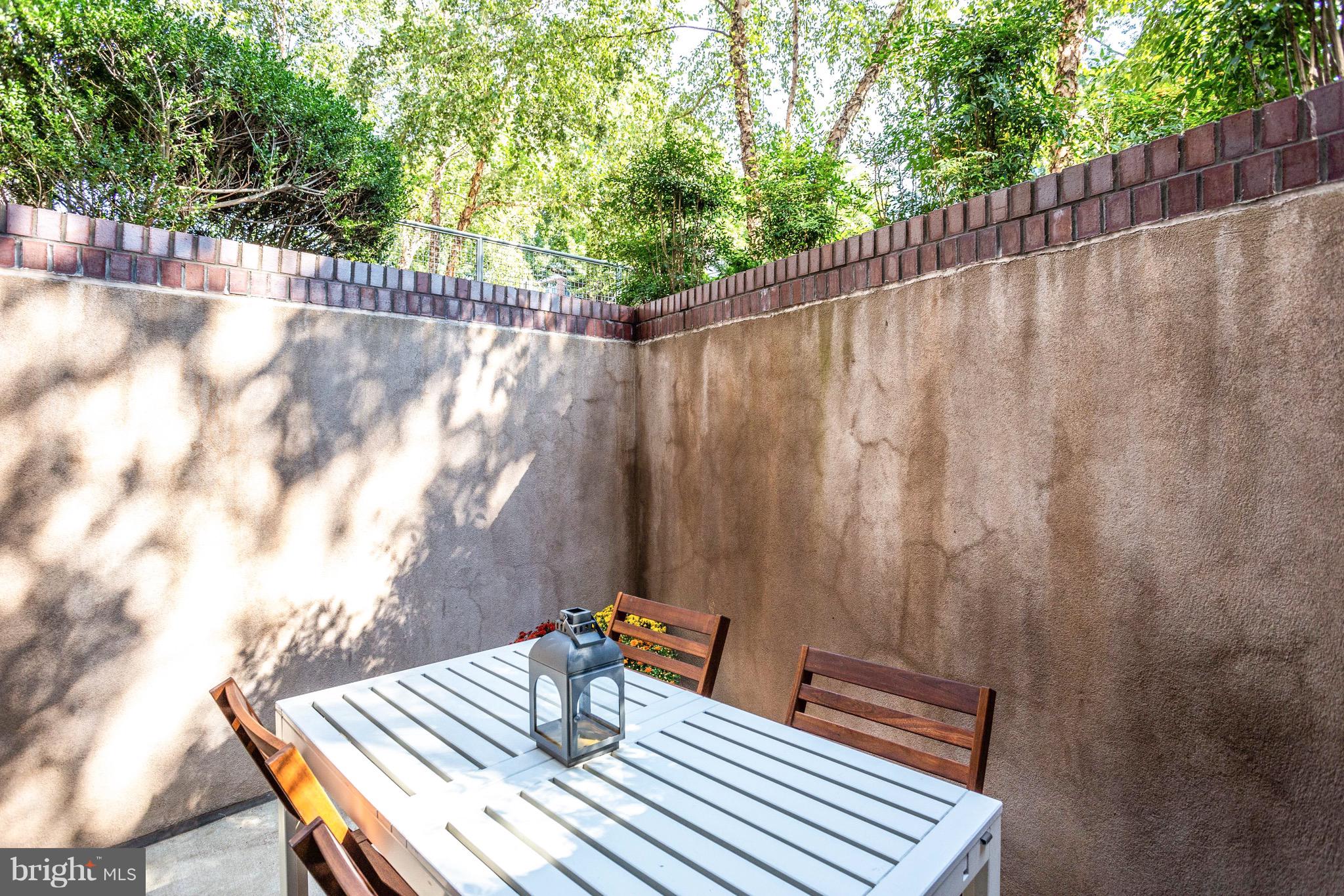 2100 11th Street Northwest, Unit G01 Washington, DC 20001 - Photo 25 of 29 Exterior Sunken Patio