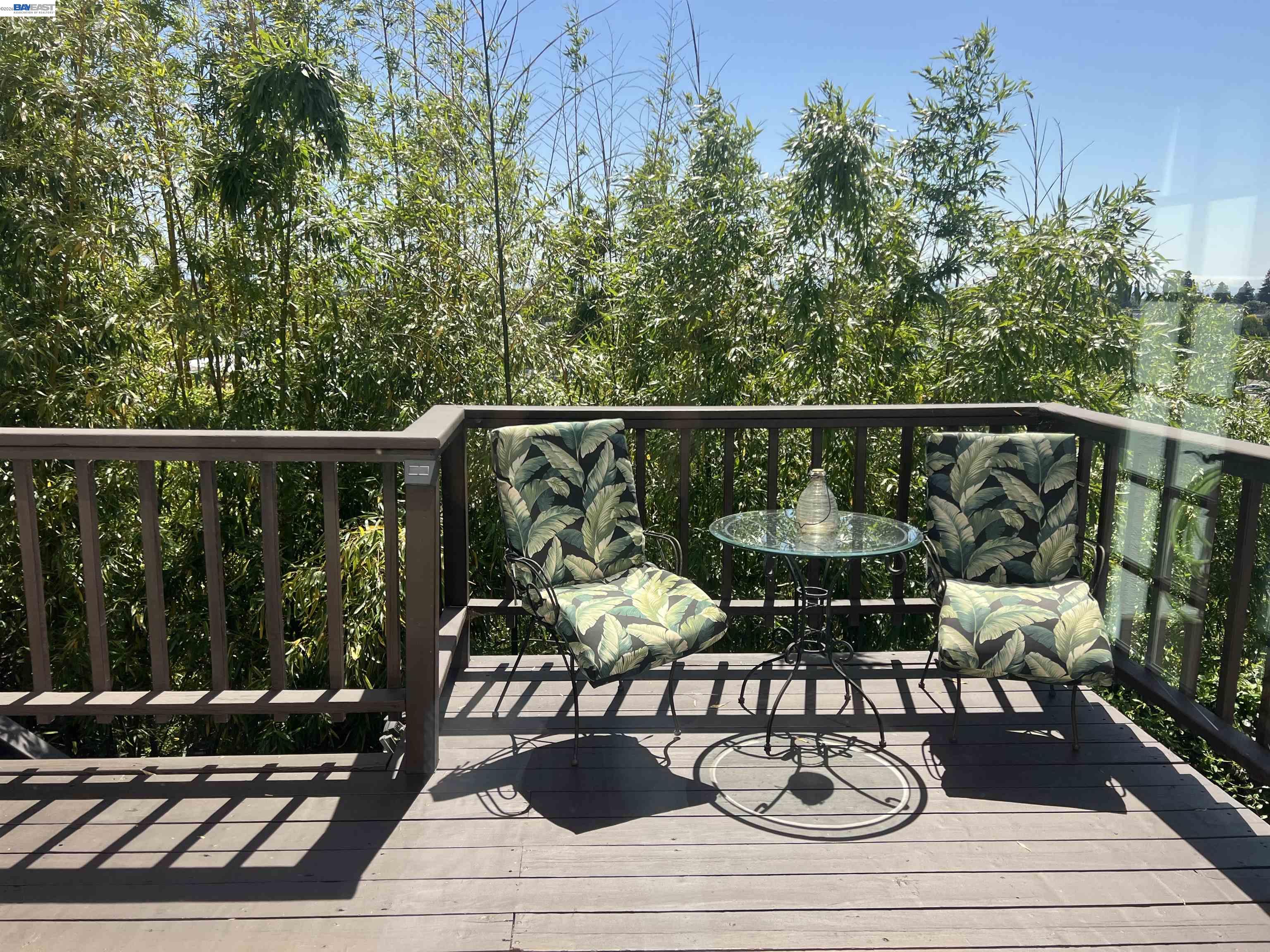 22111 Prospect Street Hayward, CA 94541 - Photo 22 of 70 a view of a balcony with chairs and wooden floor